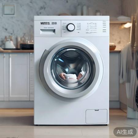 “YY洗衣机，一键清洗，护衣宝