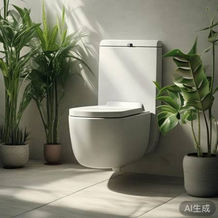 多种风格壁挂马桶，文艺卫生间