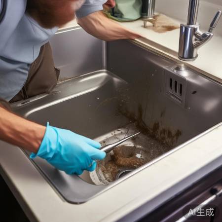 洗衣机排水口检查