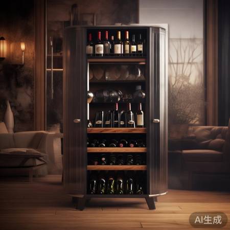 现代酒柜:简约生活仪式感