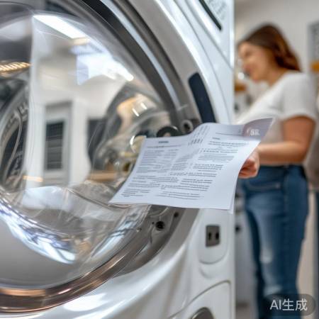 “洗衣机操作遵说明书”