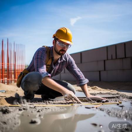 测量并标记完毕