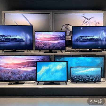 电视尺寸多样,大小适中