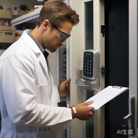 带智能锁及凭证维修