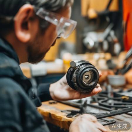 检查新燃气盖，安全重装