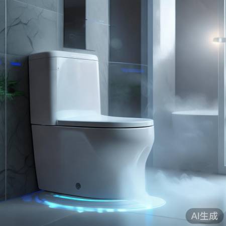 智能马桶自动除臭，卫生间香喷喷