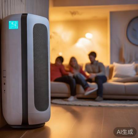 “空气能热泵，温暖如春家”