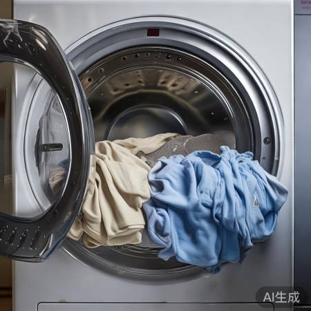 洗衣机内衣物勿过满
