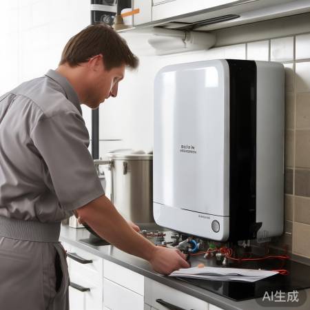 电壁挂炉简易安装