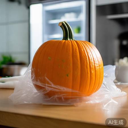 “南瓜保存小窍门：擦干密封”