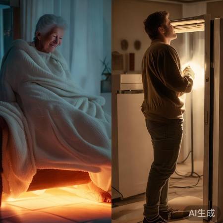 地暖温暖舒适，空调冷热直接