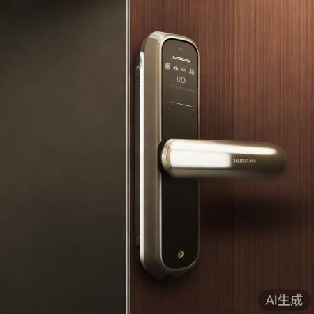 “盼盼指纹锁，品质可靠”