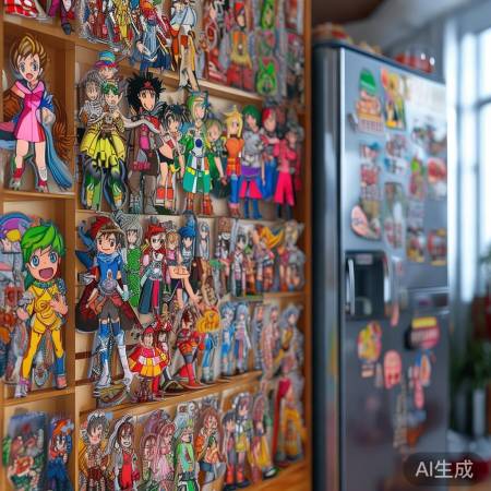 美少女战士冰箱贴答疑，下期再见