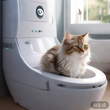 智能马桶：猫咪VIP待遇